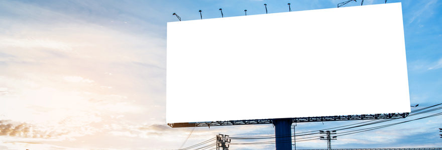 panneau d’affichage